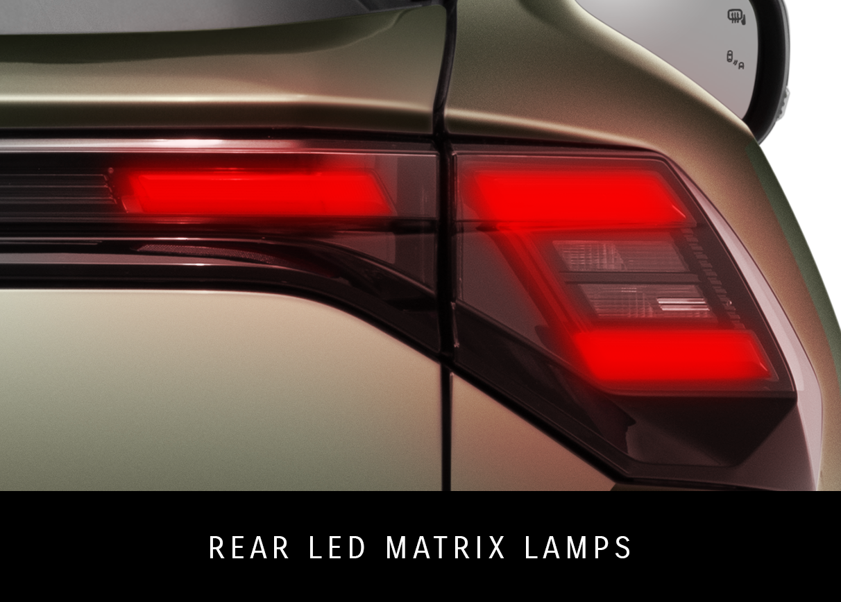 Rear LED Matrix Lamps